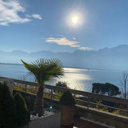 Studio Vue Panoramique Sur Le Lac Leman Veytaux Екстер'єр фото
