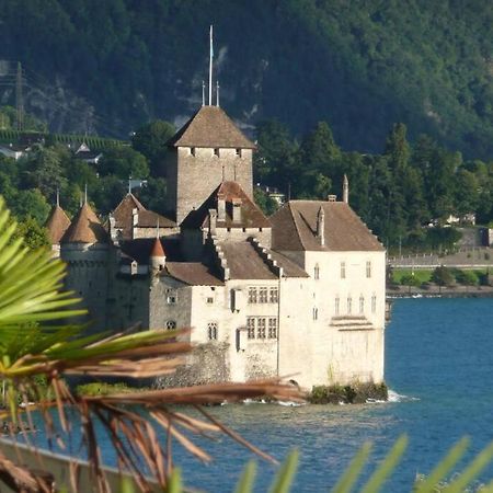 Studio Vue Panoramique Sur Le Lac Leman Veytaux Екстер'єр фото